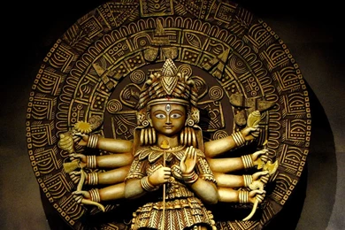 Saltlake ha block durga puja wallpapers