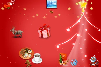 3792) Animated Merry Christmas Widescreen Desktop Wallpapers ...