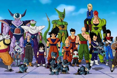 Dragon Ball Z Cast   Wallpaper.