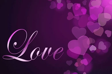 Love Purple Theme HD Wallpapers