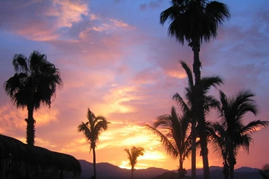 Cool Wallpaper, Picture Of A Sunset At Rancho Leonero Near Cabo ...