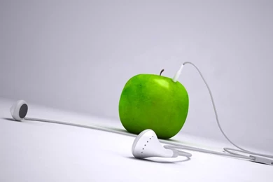 Green Apple IPod iPad Wallpapers Download