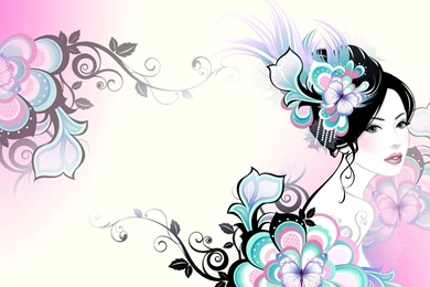 Vector Girls Wallpapers 179687
