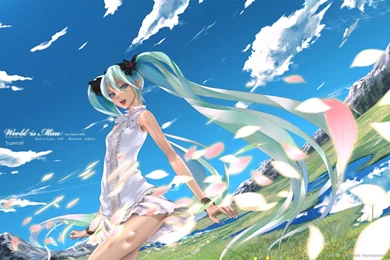 Hatsune, World, Figure, Famous, Wallpaper, Supercell, Xviii ...