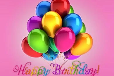 Balloons, Balloons, Happy Birthday, Colorful, Design By Marika ...