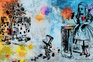 Alice In Wonderland Art Wallpapers