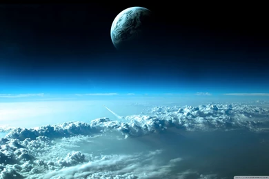 Beautiful Space View HD Desktop Wallpapers : High Definition : Mobile