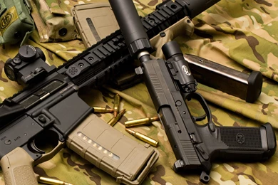 Assault Rifle Computer Wallpapers, Desktop Backgrounds