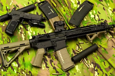 Assault Rifle Computer Wallpapers, Desktop Backgrounds