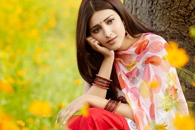 Shruti Hassan In Ramaiya Vastavaiya Wallpapers