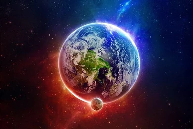 Space Wallpapers Iphone App   Blue Space Live Wallpapers