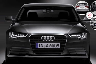 2012 Audi A6 Hybrid   Front