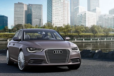 Audi A6 L E Tron Concept 2012 Wallpapers
