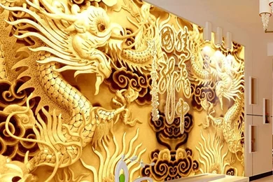 Popular Dragon Wallpaper Buy Cheap Dragon Wallpapers Lots From ...