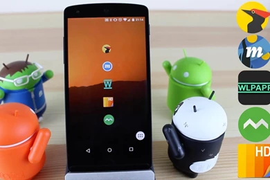 Top 5 Android Wallpapers Apps   YouTube