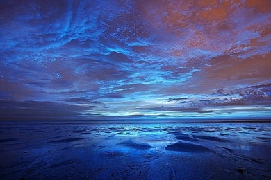 1280x800 Dawn Over Beach Desktop PC And Mac Wallpapers