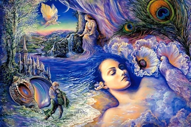 Free Wallpapers   Free Art Wallpapers   Josephine Wall Fantasy Art ...