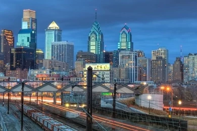 Download Wallpapers 750x1334 Philadelphia, Railway, Building, City ...