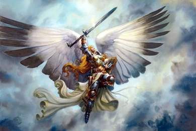 The Lady Angel Backgrounds Wallpapers