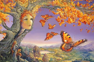 Free Wallpapers   Free Art Wallpapers   Josephine Wall Fantasy Art ...