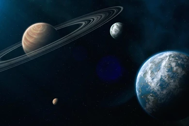 Planet Space Earth Moon Sci fi Stars Wallpapers