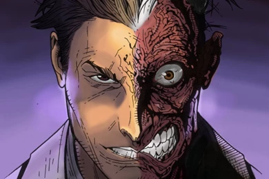 Two Face Colored By NimeshMorarji On DeviantArt