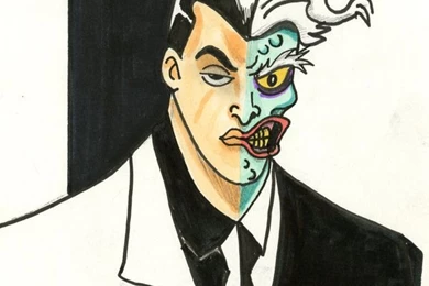 Animated Series' Two Face By DonOtaku On DeviantArt