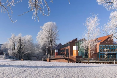 Triple Screen Multi Monitor Multiple Winter Hiver Landscape ...