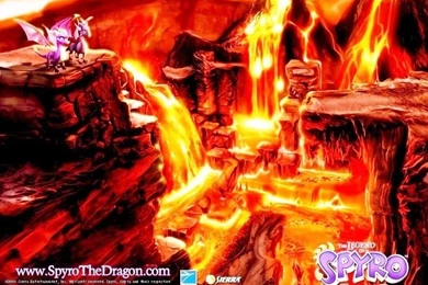 Spyro And Cynder In Malefor's Lair   Legend Of Spyro Dawn Of The ...