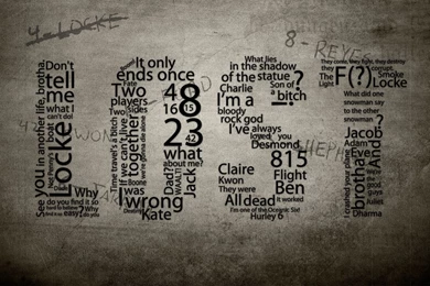 Wallpapers Lost, TV Series, Typography, Text Desktop Wallpapers ...