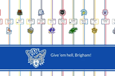 2015 BYU Football Schedule Wallpapers By Rusty Smith   Dribbble