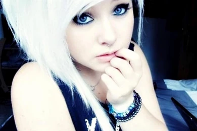 Beautiful Snow White Hair C   (