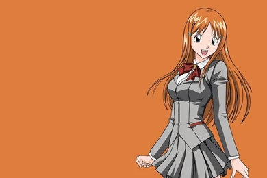 Happy Orihime Inoue   Bleach Wallpapers 26890