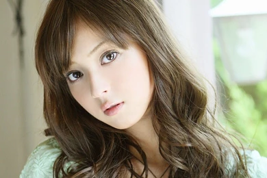 Cute Girls, Asian, Long Hair, Starry Eyes, Open Mouth Wallpapers ...