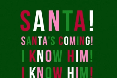 Santa's Coming! FREE Phone Wallpapers — MEL