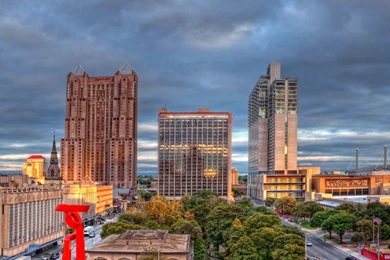 Download Wallpapers 3840x1200 San Antonio, Texas, Building ...