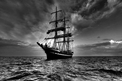 Dark Wallpaper Boat Image Sailing Picture.jpg