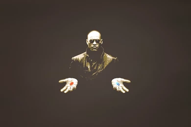 Full HD Wallpapers The Matrix Art Pill Morpheus Black And White ...