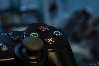 Download 1366x768 PS3 Gamepad Wallpapers