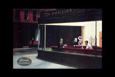 B movie Monster Desktop Wallpaper, Atomic Monsters.com