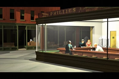 Picture For > Nighthawks Parody Wallpapers