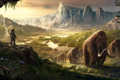 Takkar Mammoths Far Cry Primal Wallpapers