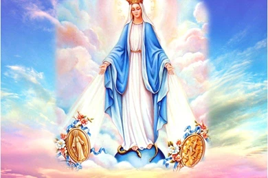 VIRGIN MARY WALLPAPER   (