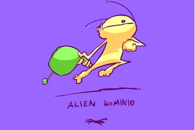 Best Game Wallpaper: Flash Game Alien Hominid