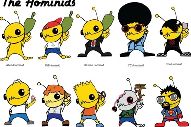 Hominid Vectors By XDr3adNaughtx On DeviantArt