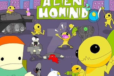 Alienhominid   DeviantArt