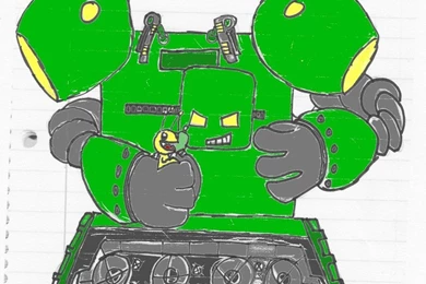 Alien Hominid Boss COLORED By ShizaCoffee On DeviantArt