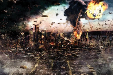 Parachute_army World in Conflict Wallpapers.jpg