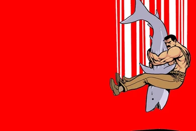 Red Red Backgrounds Sharks Simple Backgrounds Wallpapers (