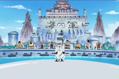 One Piece Wallpaper: Whitebeard VS Marine   One Piece Wallpapers